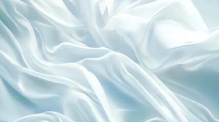 Obraz premium Abstract White Fabric Background
