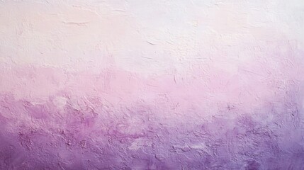 Fototapeta premium Textured Abstract Painting with White to Purple Gradient