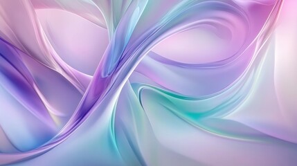 Fototapeta premium Abstract Swirling Pastel Colors