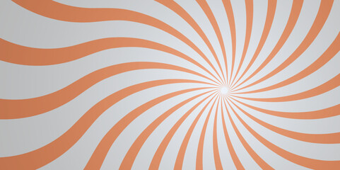 Fractal vector backdrop burst retro orange and white sunburst vintage backdrop wallpaper background.