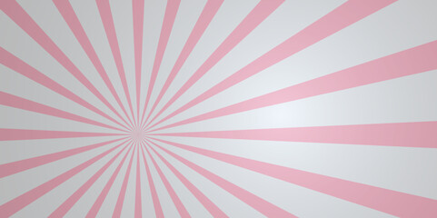 Abstract white and gray sun retro vector illustration. seamless retro vintage burst sunrise sunbeam element spiral striped illustration sunray template wallpaper design.