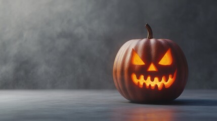 Spooky Halloween Jack-o'-lantern