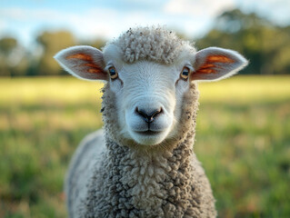 A biodynamic livestock farm using organic methods and biodynamic preparations to maintain soil fertility and animal welfare.