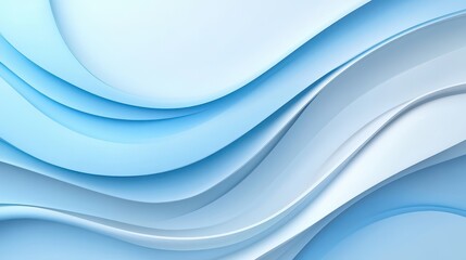 Minimal light blue wallpaper with smooth gradients, ideal for a sophisticated and sleek background.