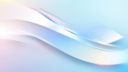 Obraz premium Simple light blue vector background with a blend of gradients and clean shapes, ideal for modern digital designs.