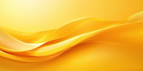 Vibrant yellow gradient background with smooth transitions between light and dark hues.