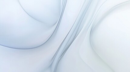 Abstract Blue and White Swirling Design