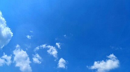 blue sky with clouds