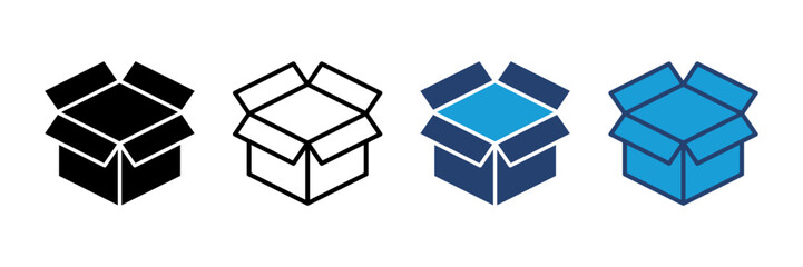 Box icon vector. box vector icon, package, parcel
