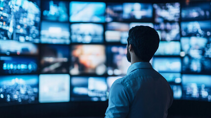 A high-tech facility focused on the production of digital signage solutions for advertising.