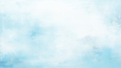 Abstract Blue Watercolor Background. Beautiful Grunge Blue Background with Space, Blue background that gradually fades to a lighter hue..