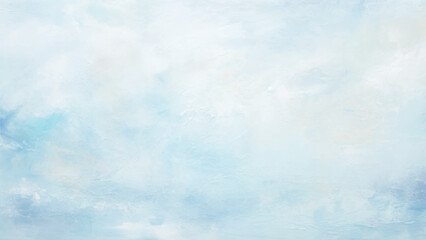 Hand painted watercolor sky and clouds, abstract watercolor background, Blue background that gradually fades to a lighter hue.