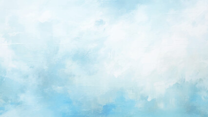 Abstract bright cloudy blue sky shaded watercolor background with space,  Blue sky with cloud .Beautiful blue sky with white clouds .bright cloud cover in the sun calm clear winter.