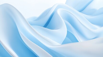 Fototapeta premium Abstract Blue Waves