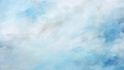 Fototapeta premium Abstract bright cloudy blue sky shaded watercolor background with space, Blue sky with cloud .Beautiful blue sky with white clouds .bright cloud cover in the sun calm clear winter.