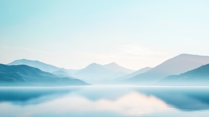 Serene Mountain Lake