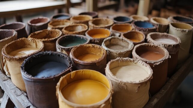 Tanning industry trends visualized, showing data on global leather production, demand for sustainable practices, and emerging markets for eco-friendly tanning processes