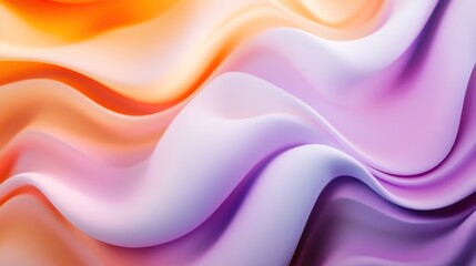 Abstract Wavy Pattern with Vibrant Hues