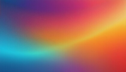 Obraz premium Colorful gradient background with a noisy, grainy effect, featuring vivid hues, great for abstract and artistic designs.