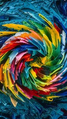 Artistic abstract painting texture background