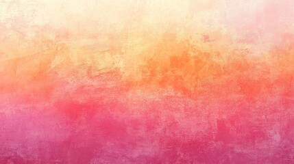 Obraz premium Abstract Textured Background with Yellow, Orange, and Pink Gradient