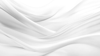 Abstract White Fabric