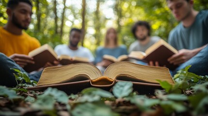 Bible Study Group Reading Book, Generative AI