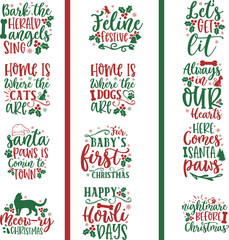 Christmas Cat  SVG bundle