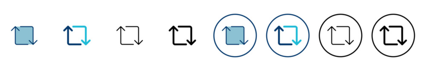 Share icon vector isolated on white background. Share vector icon