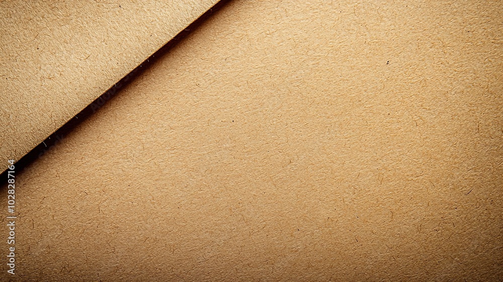 Aufkleber brown paper texture background top view copy space : generative ai