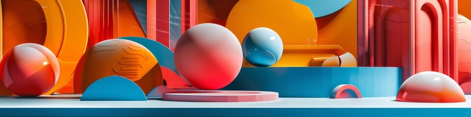 Visual experiment with abstraction and reality.