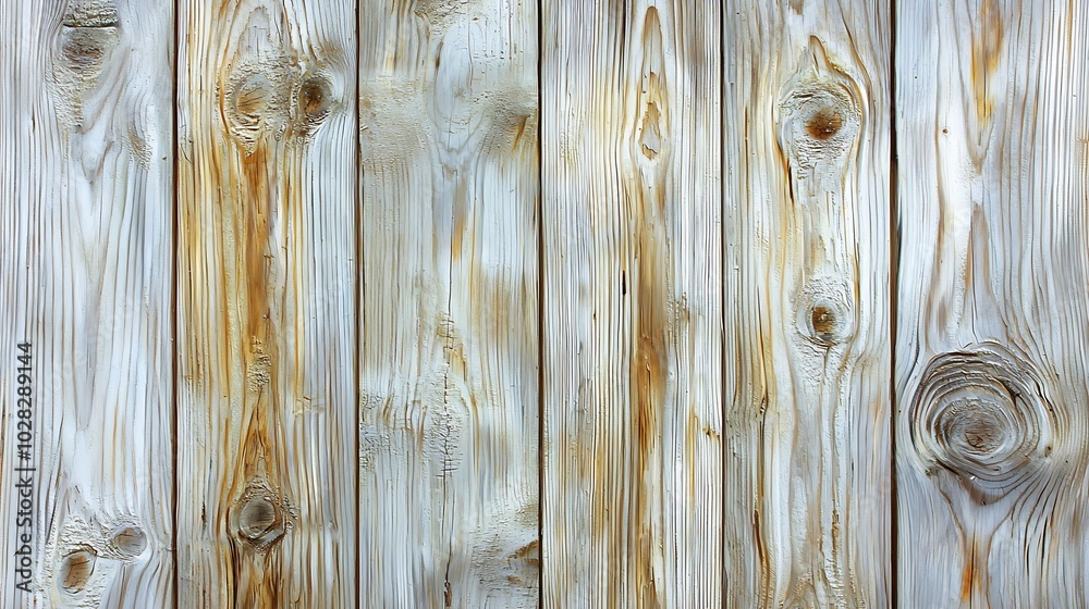 Poster White wooden texture background with high resolution Top view Copy space : Generative AI