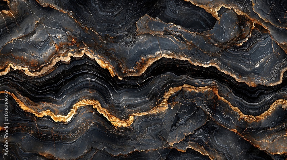 Fototapete natural marble stone background pattern with high resolution top view copy space : generative ai