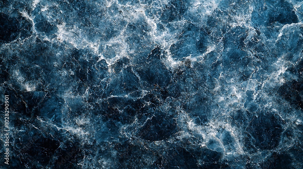 Leinwandbilder natural black marble stone background pattern with high resolution copy space top view : generative 