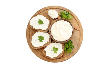 PNG, Philadelphia cheese sandwiches, isolated on white background.