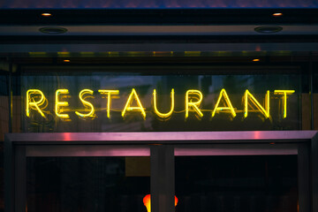 Restaurant Neon sign Lights decoration Type Retro style Signage