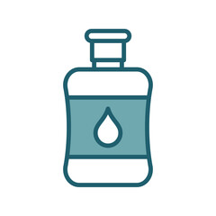 baby oil icon vector design template simple and clean