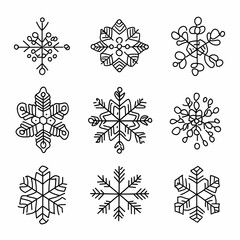 Chrismas icon, Chrismas sticker, Chrismas vector,Snow