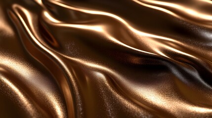 Fototapeta premium Smooth Flowing 3D Lines in Vibrant Gradient Colors Forming Fluid Wave-like Motion