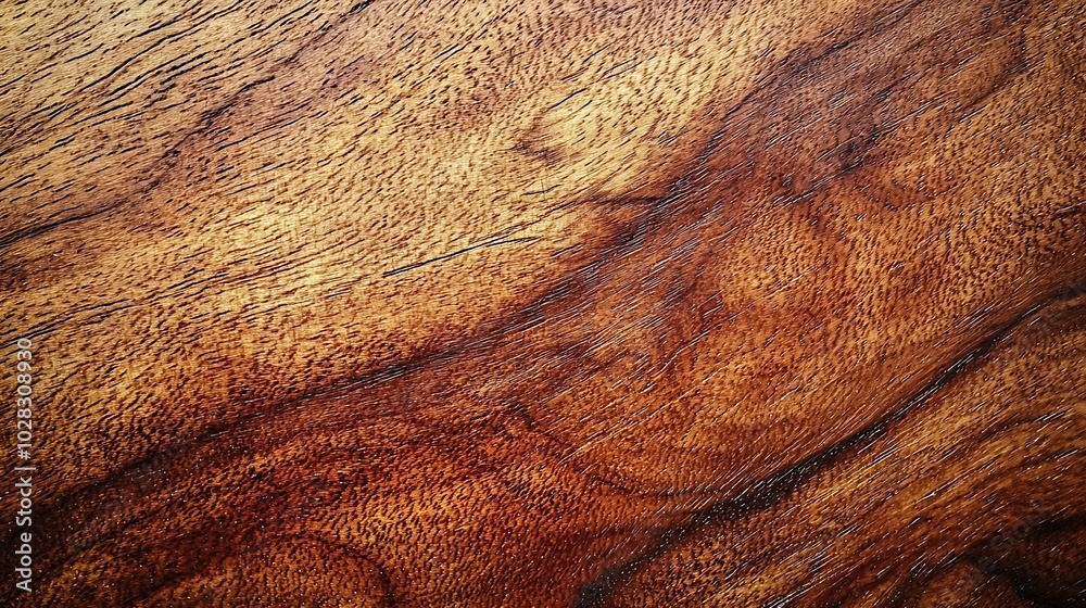Aufkleber Wooden texture surface background Top view Copy space : Generative AI