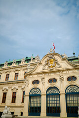 Naklejka premium The Belvedere palace in Vienna, Austria