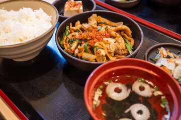 日本のとても美味しいもつ料理