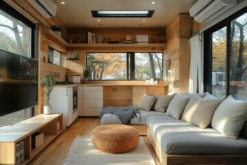 Compact and Flexible DIY Tiny House Plan with Efficient Spaces