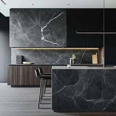 modern kitchen interior