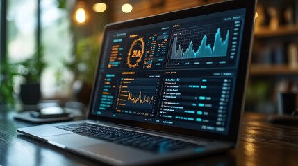 Futuristic Health Savings Account Dashboard with Personalized Financial Analytics