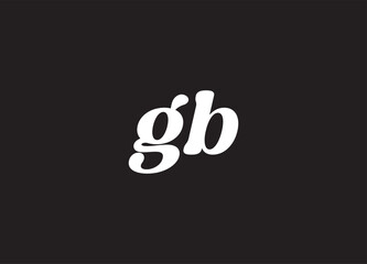 GB letter logo and initial logo design