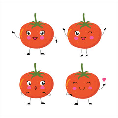 tomato cute character