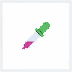 Eye dropper tool icon vector illustration