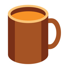 Coffee cup logo icon vector illustration.