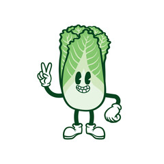 Chinese cabbage cute face